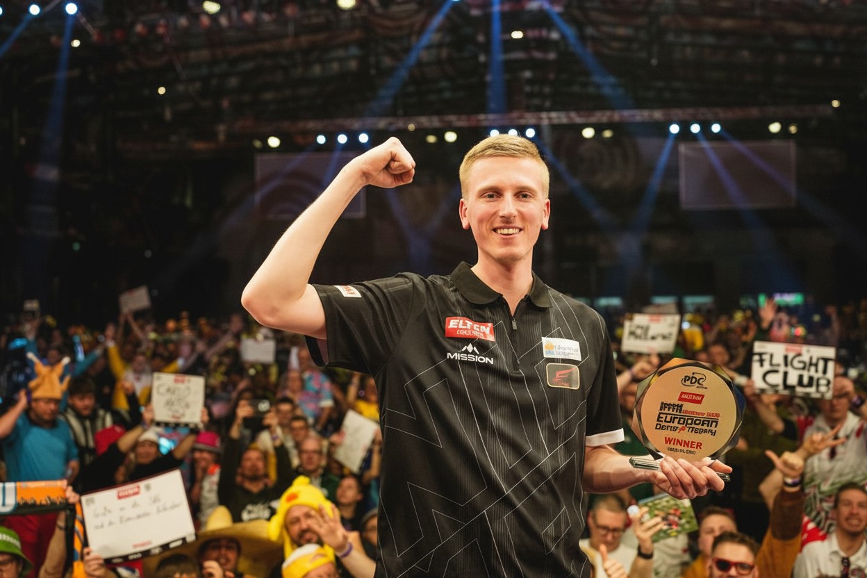 DUTCH DOMINATE HIGHEST AVERAGES AT EUROPEAN DARTS TROPHY 2026
