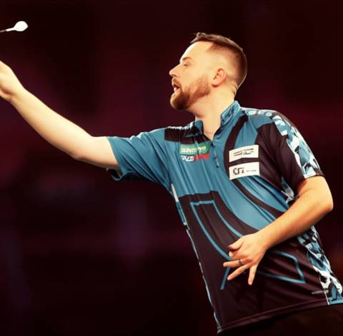 CONNOR SCUTT GRINDS OUT VICTORY OVER DAMON HETA AT POLAND DARTS OPEN DESPITE FOUR-LEG SLUMP