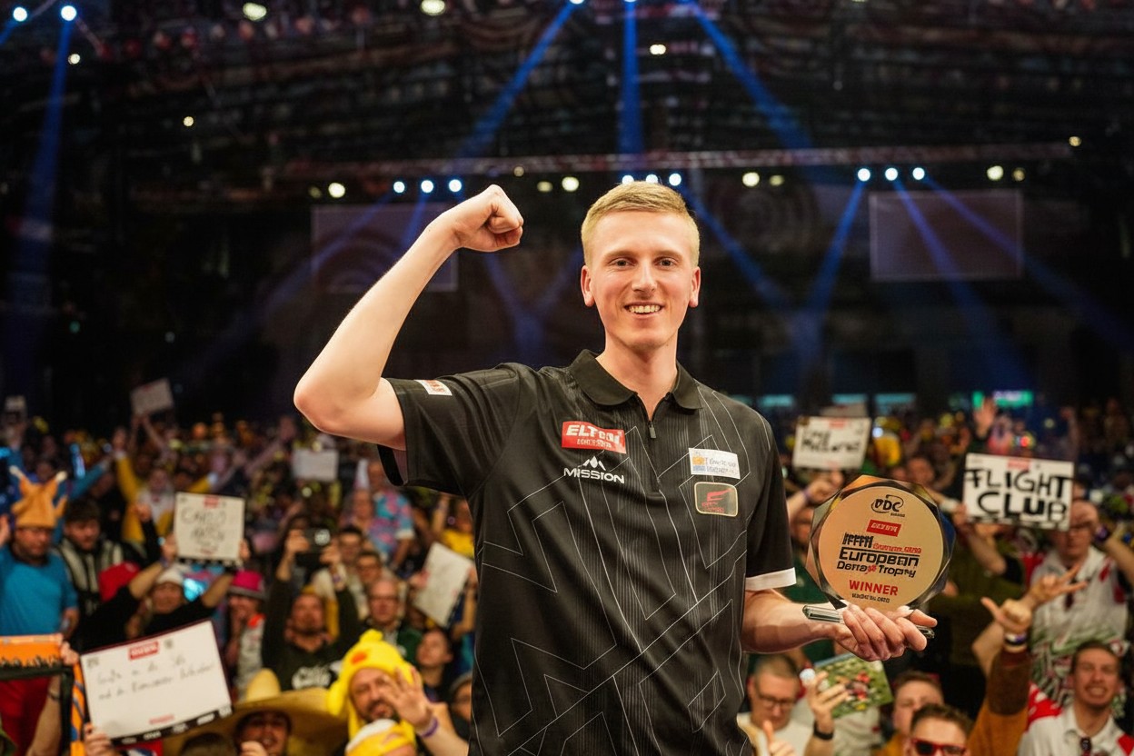 NO CELEBRATIONS FOR NIJMAN AFTER EUROPEAN DARTS TROPHY TRIUMPH: 'WE'D AGREED: IF WE LOSE, WE DRIVE STRAIGHT HOME'