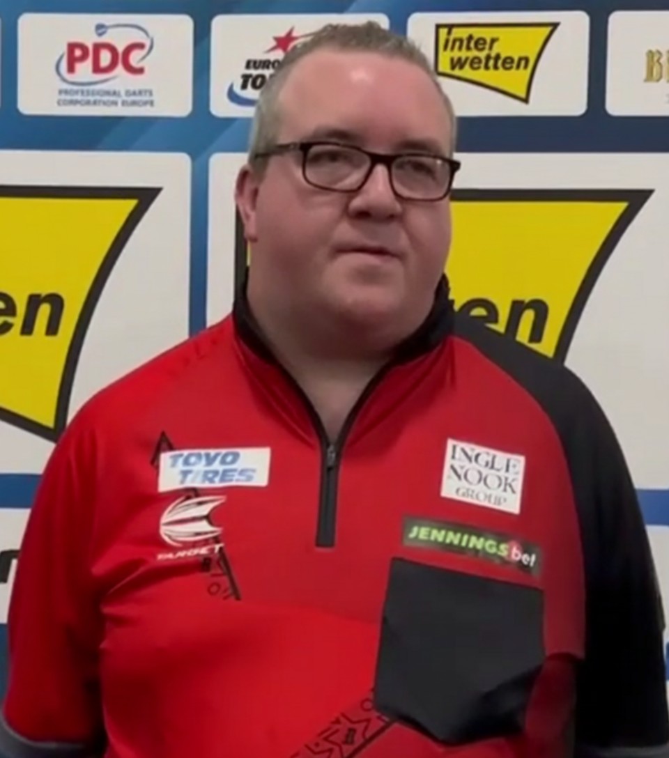 STEPHEN BUNTING 'REALLY HURT' BY WHISTLING IN GERMANY, SAYS HE UNDERSTANDS WHY PLAYERS AVOID TRAVEL