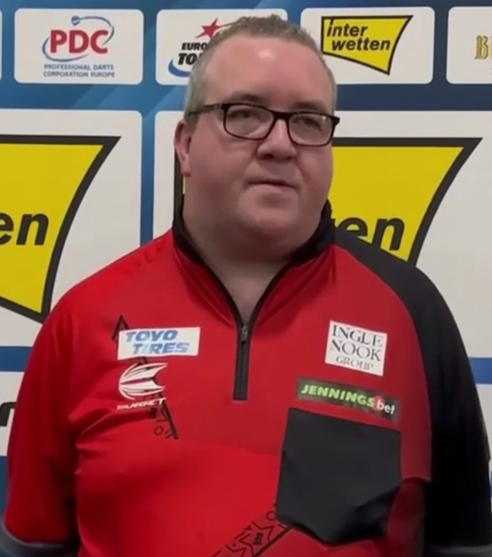 ANDY BAETENS UPSETS STEPHEN BUNTING AT BELGIAN DARTS OPEN, EYES QUARTERFINALS