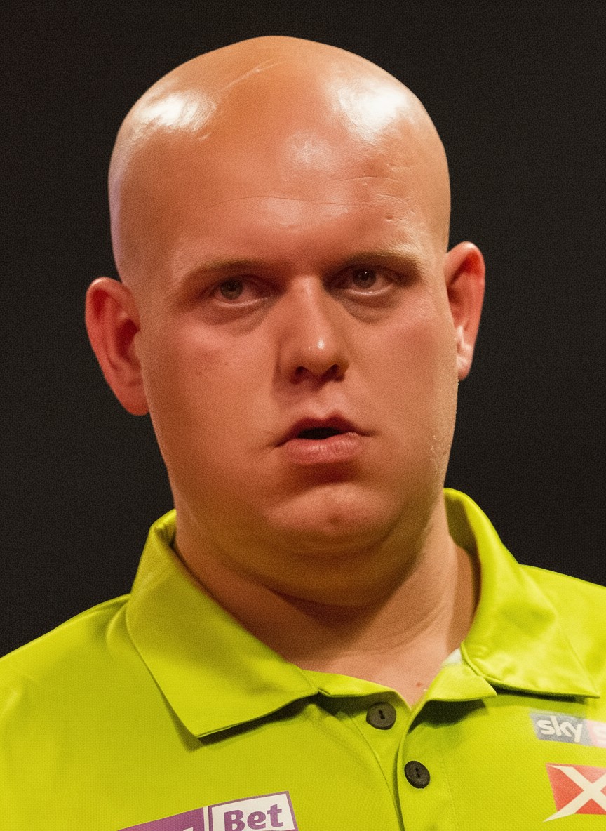 MICHAEL VAN GERWEN SHARES SPECIAL FAMILY MOMENT AFTER TENSE WIN AT BELGIAN DARTS OPEN