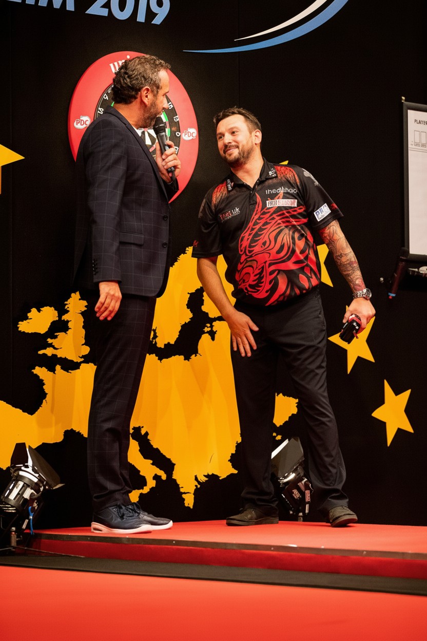 JONNY CLAYTON NAMES RAYMOND VAN BARNEVELD AS 'WORST CRAIC ON TOUR' IN HUMOROUS PROTOUR REVEAL