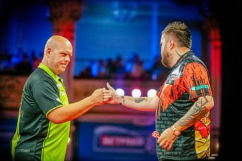 VAN GERWEN VS SMITH, GREAVES VS CROSS HIGHLIGHT LOADED PLAYERS CHAMPIONSHIP 2 DRAW