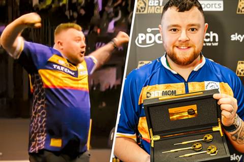 JOSH ROCK'S NINE-DARTER LIGHTS UP BELFAST, EARNS £30,000 GOLDEN DARTS BONUS