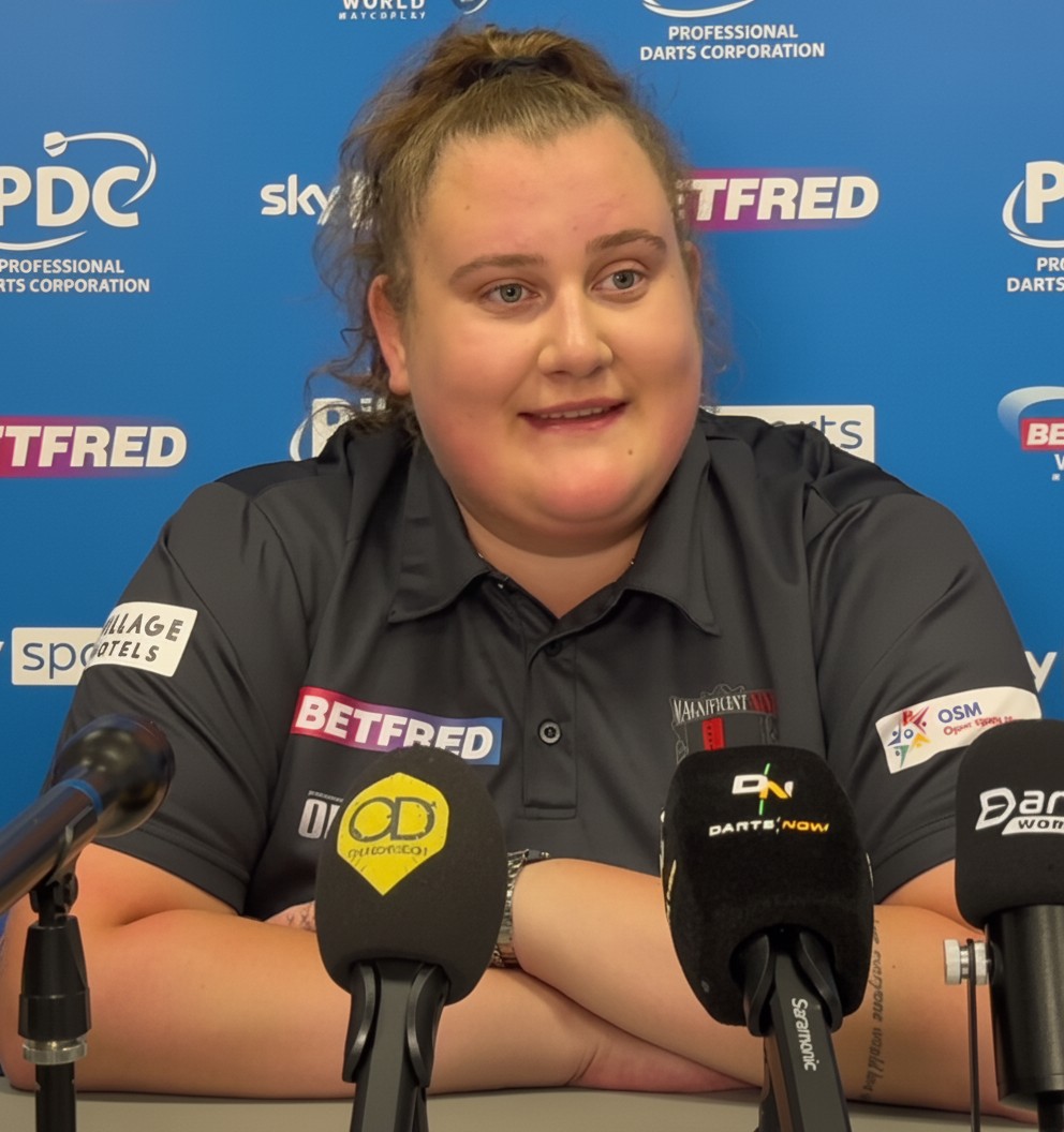 BEAU GREAVES' 114-MATCH WINNING STREAK SNAPPED BY FALLON SHERROCK